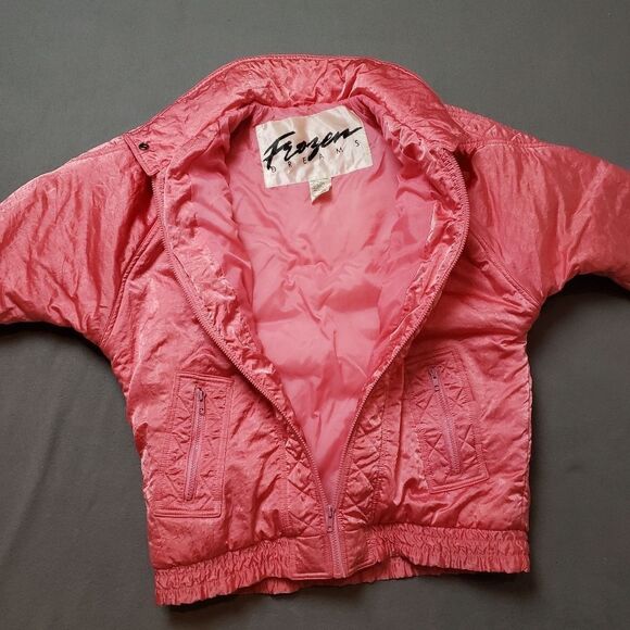 Vintage 1980s jacket -  Puffer Jacket Coat Winter Eighties Oversized - Picture 7 of 10